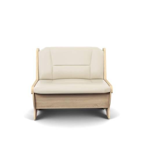 Скамья Лотос 950 дуб/крем