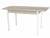 Стол обеденный раздвижной КОЛОРАДО / Дуб сонома / опора Квадро белый муар Стол обеденный раздвижной КОЛОРАДО / Дуб сонома / опора Квадро белый муар
