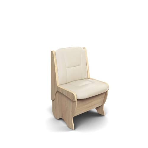 Скамья Лотос 550 дуб/крем